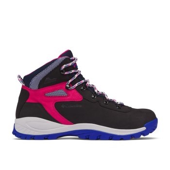 Columbia Wandelschoenen Dames, Newton Ridge Waterproof - Icons Zwart Roze, 89FUVXIER